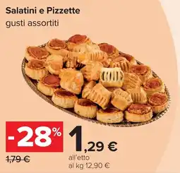 Carrefour Salatini e Pizzette offerta
