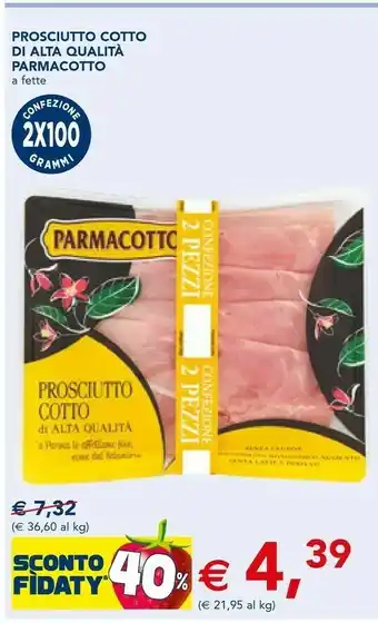 Esselunga Prosciutto cotto di alta qualità offerta