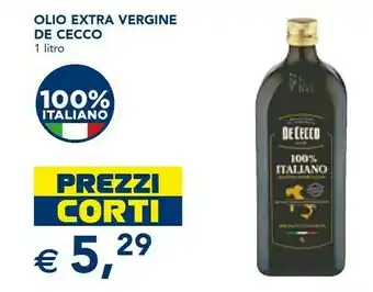 Esselunga Olio extra vergine di oliva 1000 g(ml) offerta