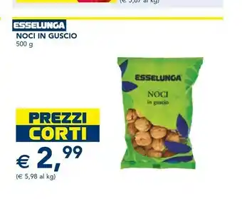 Esselunga Esselunga - noci in guscio 500 g(ml) offerta