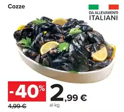 Carrefour Cozze offerta