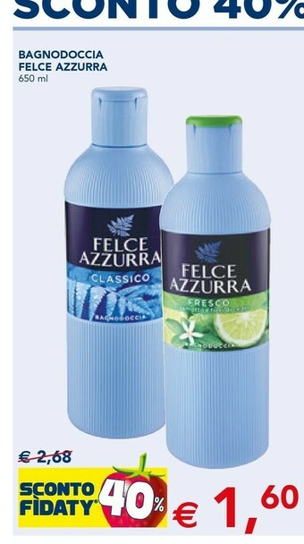Esselunga Bagnodoccia 650 ml offerta