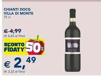 Esselunga Villa di monte chianti dog offerta