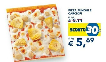 Esselunga Pizza funghi e carciofi offerta