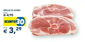 Esselunga Spalle di suino offerta
