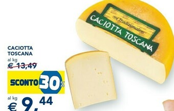 Esselunga Caciotta toscana offerta
