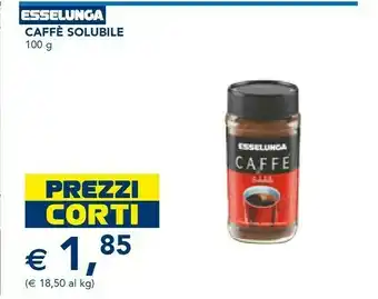 Esselunga Esselunga - caffè solubile 100 g(ml) offerta