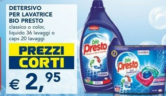 Esselunga Detersivo lavatrice offerta