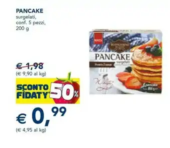 Esselunga Buongiorno di gusto - pancake surgelati white lab 200 g(ml) offerta