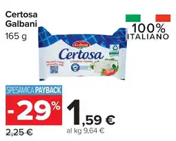 Carrefour Certosa Galbani offerta