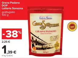 Carrefour Grana Padano DOP Latteria Soresina offerta