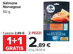 Carrefour Salmone Norvegese offerta