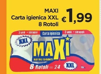 Mister Risparmio Carta igienica offerta