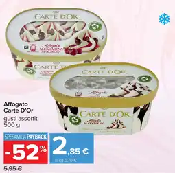 Carrefour Affogato Carte D'Or offerta