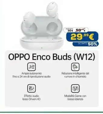 Euronics Enco w12, auricolari true wireless, bluetooth 5.2, 1 microfono, controlli touch, cancellazione del rumore, assistente vocale, offerta
