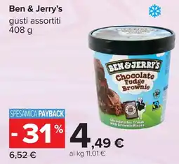 Carrefour Ben & Jerry's offerta
