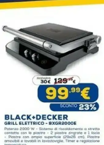 Euronics Grill elettrico - bxgr2000e offerta