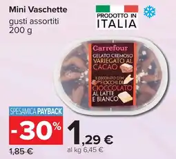 Carrefour Mini Vaschette offerta
