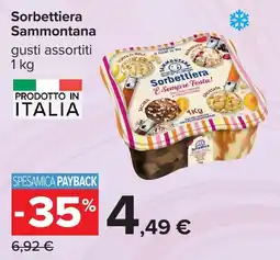 Carrefour Sorbettiera Sammontana offerta
