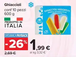 Carrefour Ghiaccioli offerta