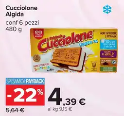 Carrefour Cucciolone Algida offerta