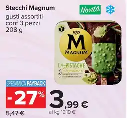 Carrefour Stecchi Magnum offerta