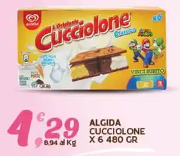 Extra Supermercati Algida cucciolone offerta