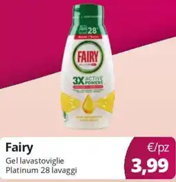 Acqua & Sapone Fairy Gel lavastoviglie Platinum offerta