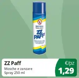 Acqua & Sapone ZZ Paff Mosche e zanzare Spray offerta