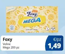 Acqua & Sapone Foxy Veline Mega 200 pz offerta