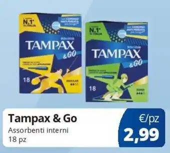 Tampax & Go Assorbenti interni 18 pz