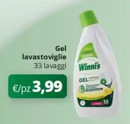 Acqua & Sapone Winni's naturel Gel lavastoviglie offerta