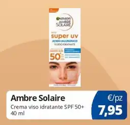 Acqua & Sapone Ambre Solaire Crema viso idratante SPF 50+ offerta