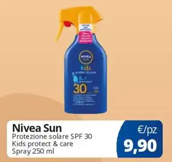 Nivea Sun Protezione solare SPF 30 Kids protect & care Spray