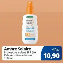 Acqua & Sapone Ambre Solaire Protezione solare SPF 50+ Kids sensitive advanced offerta
