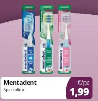 Acqua & Sapone Mentadent Spazzolino offerta