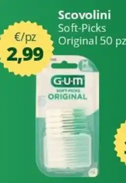 Acqua & Sapone GUM Scovolini Soft-Picks Original offerta
