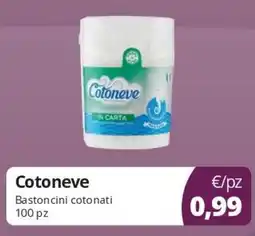 Acqua & Sapone Cotoneve Bastoncini cotonati 100 pz offerta