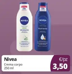Acqua & Sapone Nivea Crema corpo offerta