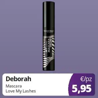 Acqua & Sapone Deborah Mascara Love My Lashes offerta
