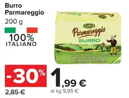 Carrefour Burro Parmareggio offerta