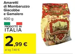 Carrefour Amaretti di Mombaruzzo Giacobbe e Gamalero offerta