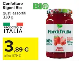 Carrefour Confetture Rigoni Bio offerta