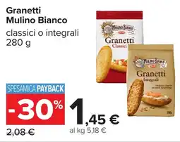 Carrefour Granetti Mulino Bianco offerta