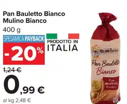 Carrefour Pan Bauletto Bianco Mulino Bianco offerta