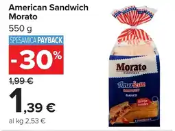 Carrefour American Sandwich Morato offerta