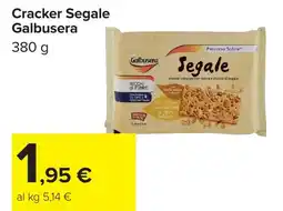 Carrefour Cracker Segale Galbusera offerta