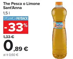 Carrefour The Pesca o Limone Sant'Anna offerta