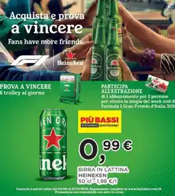Orvea Birra in lattina heineken offerta