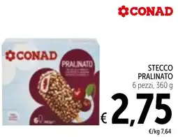 Spazio Conad Stecco pralinato 6 pezzi offerta